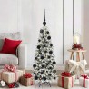 Sapin de Noël artificiel avec 150 LED avec support Blanc 120 cm 542058542058