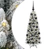 Sapin de Noël artificiel avec 150 LED avec support Blanc 120 cm 542058542058