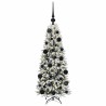 Sapin de Noël artificiel avec 150 LED avec support Blanc 120 cm 542058542058