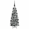 Sapin de Noël artificiel avec 150 LED avec support Blanc 120 cm 542058542058
