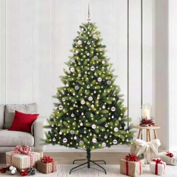 Arbre de Noël artificiel en silicone flexible 300 LEDs 240 cm 542059542059