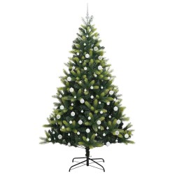 Arbre de Noël artificiel en silicone flexible 300 LEDs 210 cm 542062542062