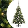 Arbre de Noël artificiel à charnières 150 LED Vert 120 cm 542063542063