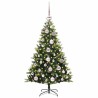 Arbre de Noël artificiel à charnières 150 LED Vert 120 cm 542063542063