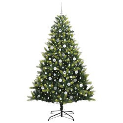 Arbre de Noël artificiel en silicone flexible 300 LEDs 210 cm 542064542064