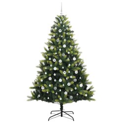 Arbre de Noël artificiel en silicone flexible 300 LEDs 210 cm 542064542064