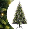 Arbre de Noël artificiel en silicone flexible 300 LEDs 210 cm 542065542065