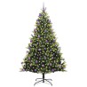 Arbre de Noël artificiel en silicone flexible 300 LEDs 210 cm 542065542065
