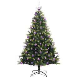 Arbre de Noël artificiel en silicone flexible 300 LEDs 210 cm 542065542065