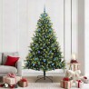 Arbre de Noël artificiel en silicone flexible 300 LEDs 210 cm 542066542066