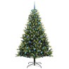 Arbre de Noël artificiel en silicone flexible 300 LEDs 210 cm 542066542066