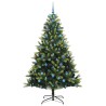 Arbre de Noël artificiel en silicone flexible 300 LEDs 210 cm 542066542066