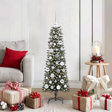 Sapin de Noël artificiel Vert 120 cm PVC, plastique et acier 542069542069