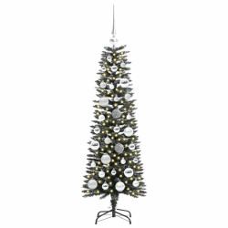 Sapin de Noël artificiel Vert 120 cm PVC, plastique et acier 542069542069