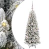 Sapin de Noël artificiel avec 150 LED avec support Blanc 120 cm 542071542071