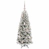 Sapin de Noël artificiel avec 150 LED avec support Blanc 120 cm 542071542071