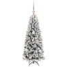 Sapin de Noël artificiel avec 150 LED avec support Blanc 120 cm 542071542071