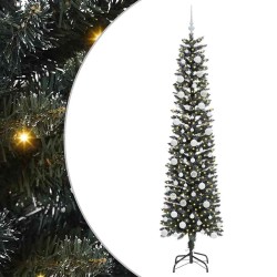 Sapin de Noël artificiel Vert 210 cm PVC, plastique et acier 542072542072