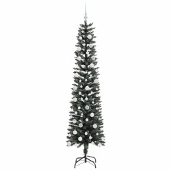 Sapin de Noël artificiel Vert 210 cm PVC, plastique et acier 542072542072