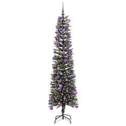 Sapin de Noël artificiel Vert 180 cm PVC, plastique et acier 542074542074