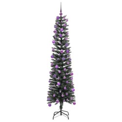 Sapin de Noël artificiel Vert 180 cm PVC, plastique et acier 542074542074