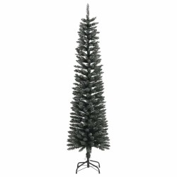 Sapin de Noël artificiel Vert 210 cm PVC, plastique et acier 542076542076