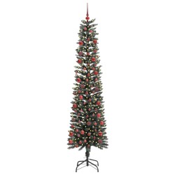 Sapin de Noël artificiel Vert 210 cm PVC, plastique et acier 542077542077