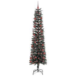 Sapin de Noël artificiel Vert 210 cm PVC, plastique et acier 542077542077