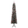 Sapin de Noël artificiel Vert 210 cm PVC, plastique et acier 542077542077