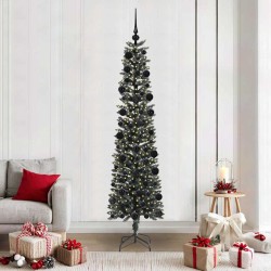 Sapin de Noël artificiel Vert 210 cm PVC, plastique et acier 542078542078