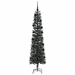 Sapin de Noël artificiel Vert 210 cm PVC, plastique et acier 542078542078