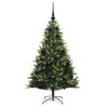 Arbre de Noël artificiel à charnières 150 LED Vert 120 cm 542079542079