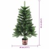 Sapin de Noël avec 150 LED avec support Vert 65 cm PE 542080542080