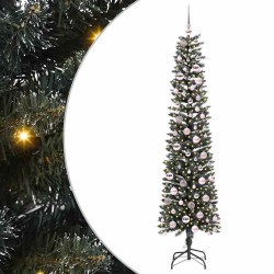 Sapin de Noël artificiel Vert 210 cm PVC, plastique et acier 542083542083