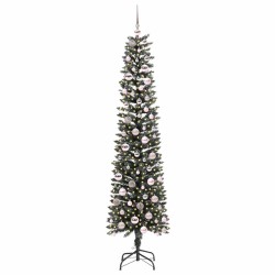 Sapin de Noël artificiel Vert 210 cm PVC, plastique et acier 542083542083