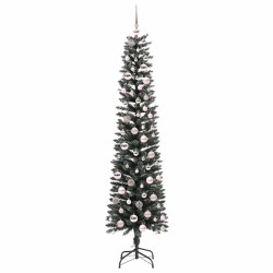 Sapin de Noël artificiel Vert 210 cm PVC, plastique et acier 542083542083