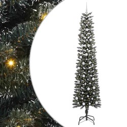 Sapin de Noël artificiel Vert 240 cm PVC, plastique et acier 542084542084
