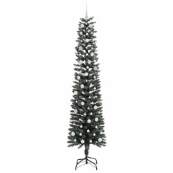 Sapin de Noël artificiel Vert 240 cm PVC, plastique et acier 542084542084