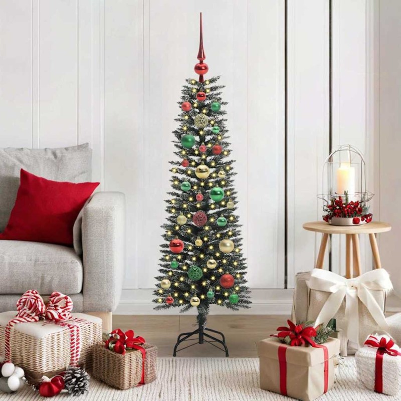 Sapin de Noël artificiel Vert 120 cm PVC, plastique et acier 542085542085