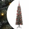 Sapin de Noël artificiel Vert 150 cm PVC, plastique et acier 542088542088