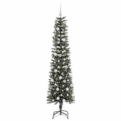 Sapin de Noël artificiel Vert 180 cm PVC, plastique et acier 542090542090