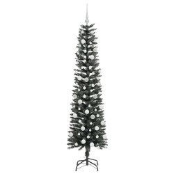 Sapin de Noël artificiel Vert 180 cm PVC, plastique et acier 542090542090