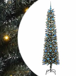 Sapin de Noël artificiel Vert 210 cm PVC, plastique et acier 542091542091