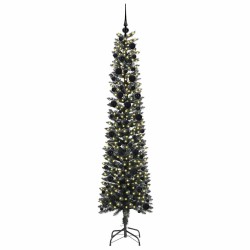 Sapin de Noël artificiel Vert 240 cm PVC, plastique et acier 542094542094