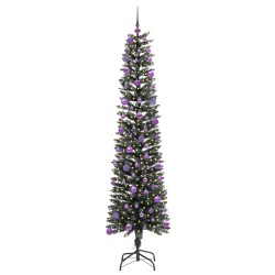 Sapin de Noël artificiel Vert 210 cm PVC, plastique et acier 542095542095