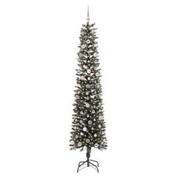 Sapin de Noël artificiel Vert 240 cm PVC, plastique et acier 542096542096