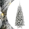 Sapin de Noël artificiel avec 150 LED avec support Blanc 120 cm 542098542098
