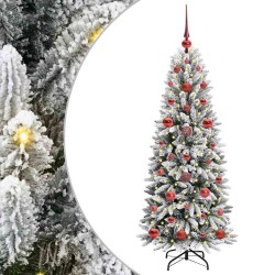 Sapin de Noël artificiel avec 150 LED avec support Blanc 120 cm 542099542099