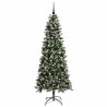Sapin de Noël artificiel Vert 180 cm PVC, plastique et acier 542101542101