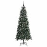 Sapin de Noël artificiel Vert 180 cm PVC, plastique et acier 542101542101